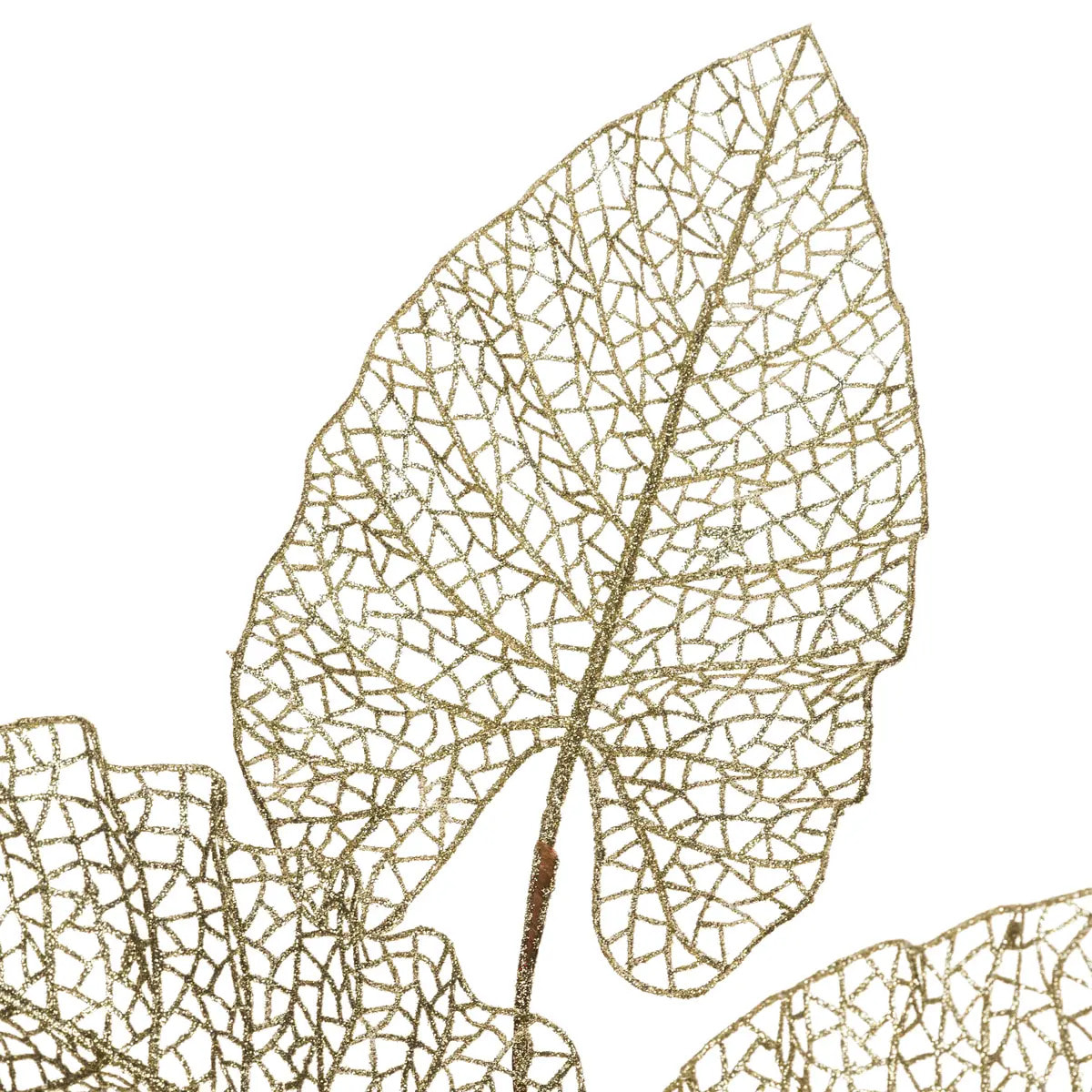 Branches 5 Feuilles Ajourées Or