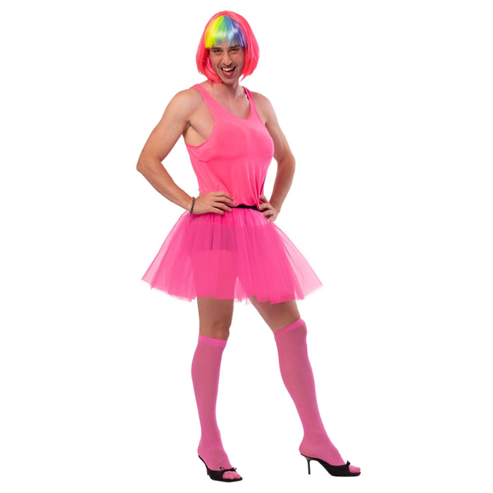 DISFRAZ DANZARÍN ROSA AD