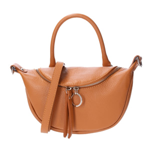 Borsa a mano da donna - Modello Mae - Vera pelle - 26.0 x 13.0 x 8.0 cm