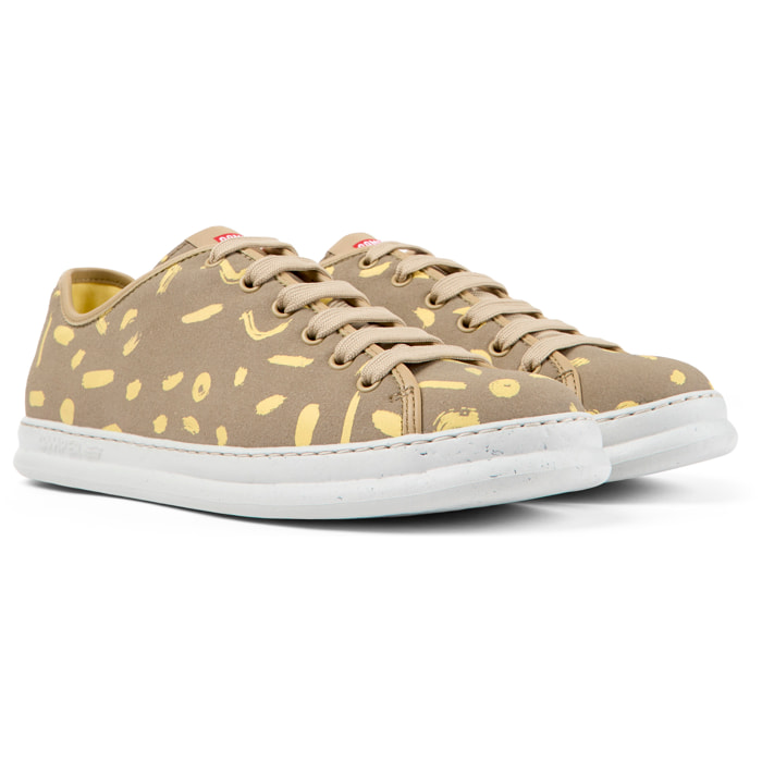 Zapatillas - CAMPER Runner Four - Beige - Cuero Nubuck