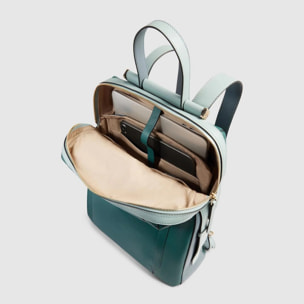 Piquadro Zaino porta pc e porta iPad® con protezioni antiurto e RFID