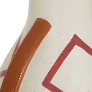 Vase en céramique Homy H.25cm blanc