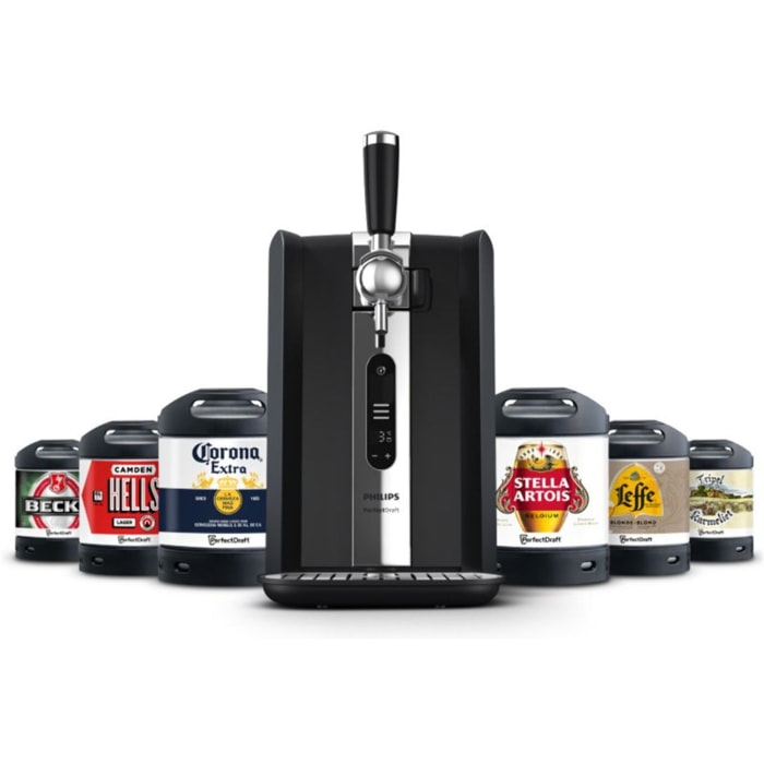 Tireuse à bière PHILIPS HD3720/26 PerfectDraft Série 7000 métal, contrôle de température, 6L