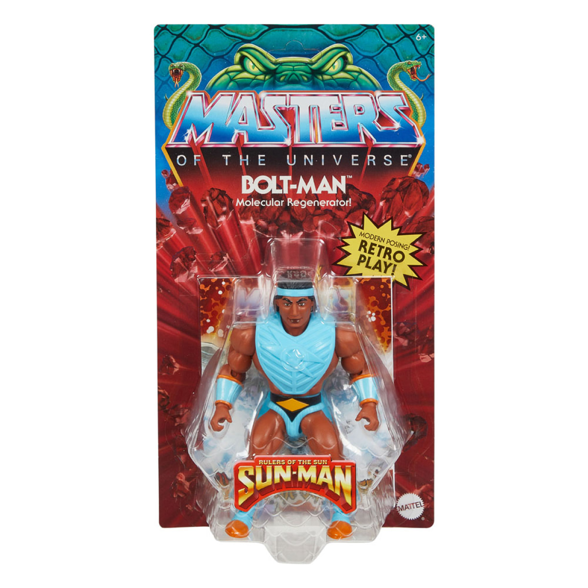 Masters Of The Universe Origins Action Figura Bolt-man 14 Cm Mattel