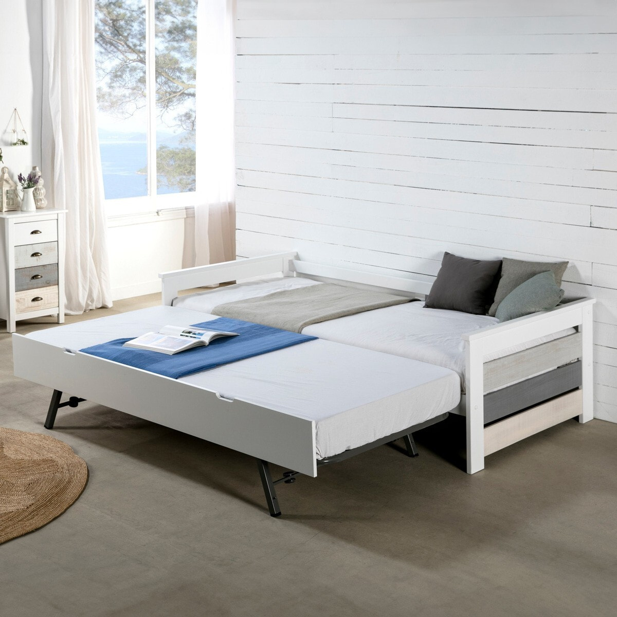 Lit gigogne enfant en bois - ISALINE