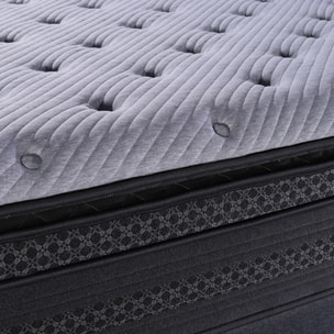 Matelas Nuage | Double surmatelas et ressorts ensachés | 25 cm | innovant et respirant