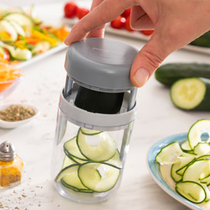 Cortador de Verduras en Espiral y Rallador con Recetas Vigizer InnovaGoods