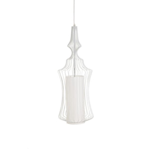 LAMPADARIO IRON -C- CHARME 1921 BIANCO