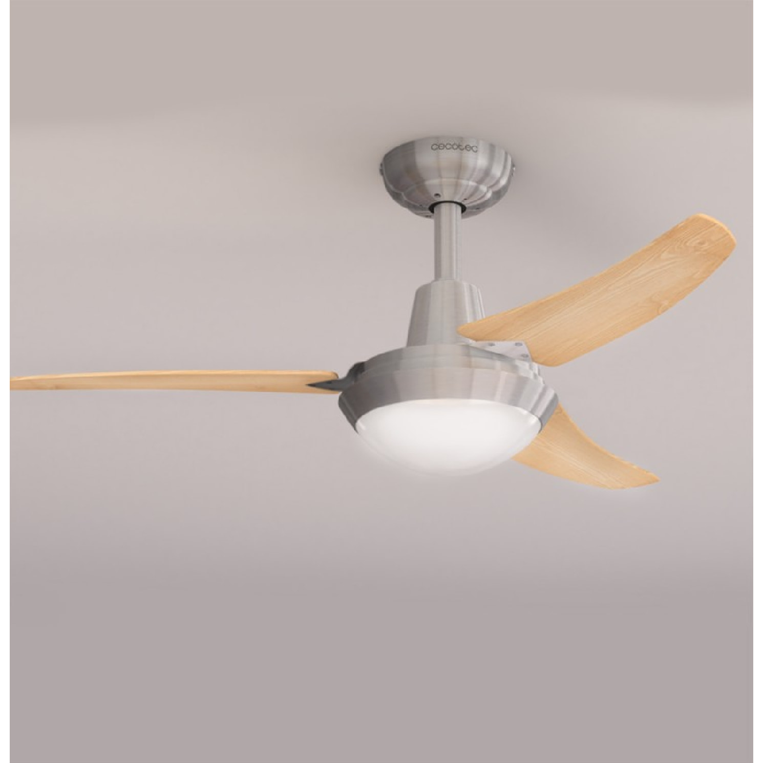 Cecotec Ventilateur de plafond avec télécommande et lumière EnergySilence Aero 4