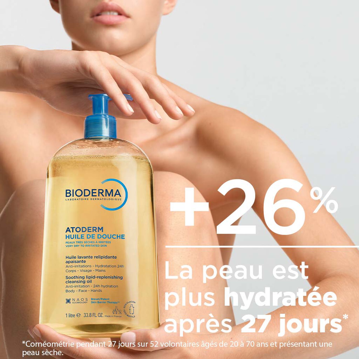Atoderm Huile de Douche - Anti-Irritations Peaux Sensibles Sèches à Très Sèches