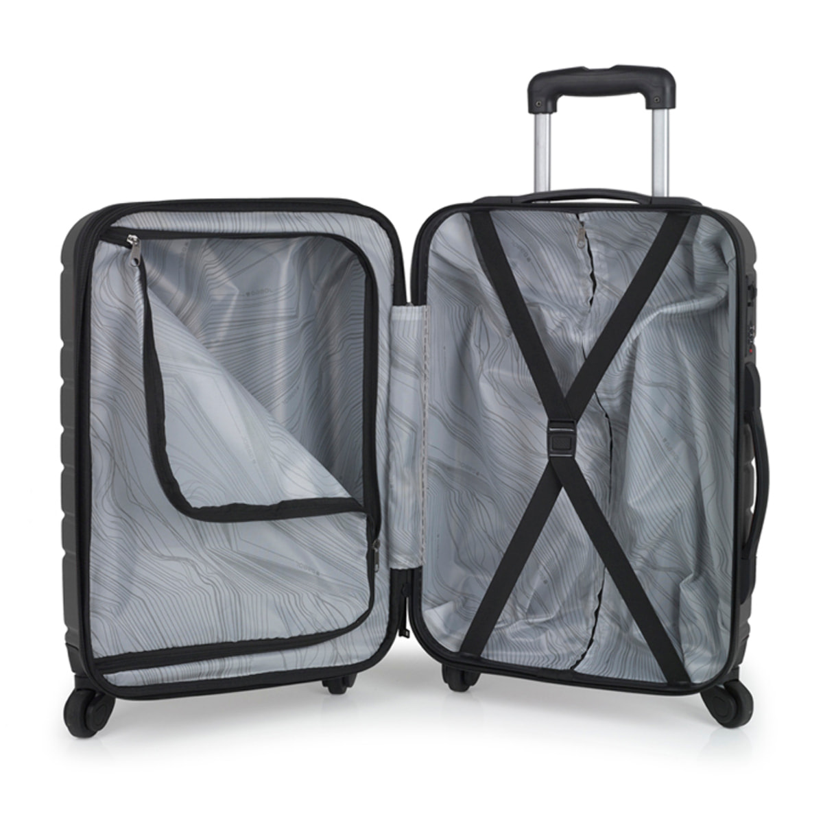 Juego de 3 maletas (cabina, mediana y grande) ZERO