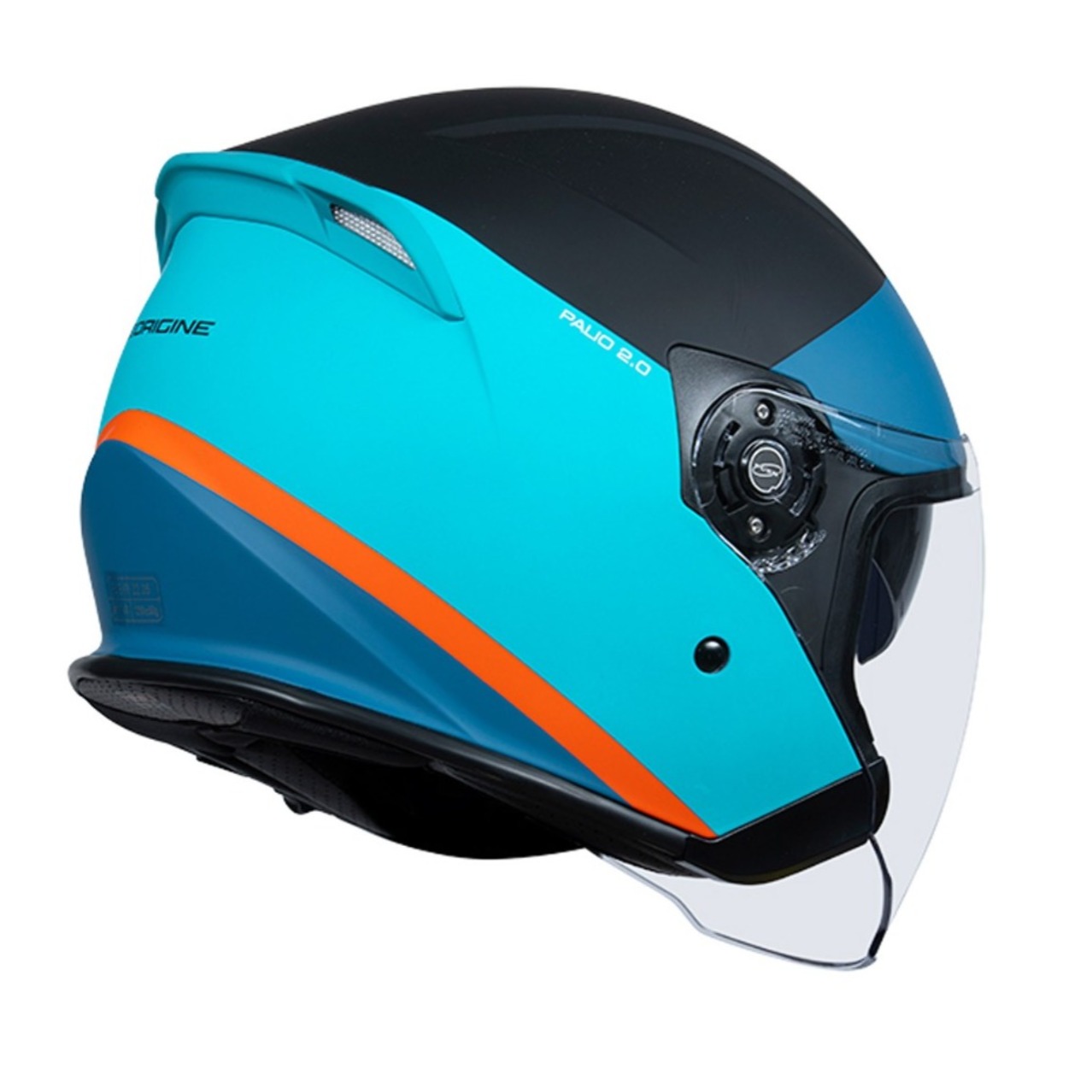 CASCO ORIGINE PALIO 2.0 SCOUT BLUE/BLACK MATT