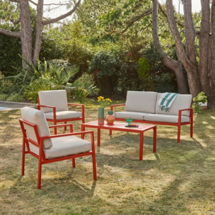 Salon de jardin aluminium 4 places ONARA