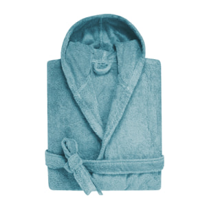 Peignoir à capuche enfant 100% Coton BIO, DOUCEUR NATURE