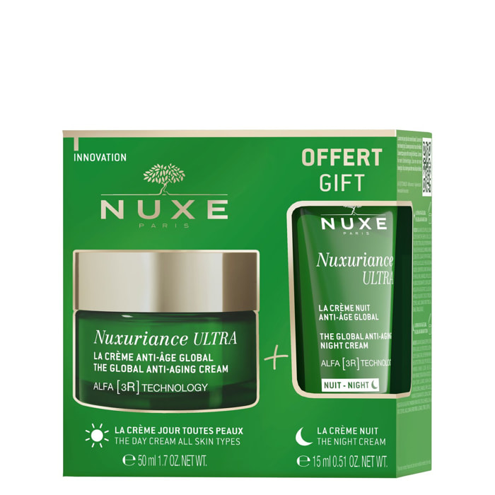 Nuxuriance Ultra - Crème Jour 30ml + Nuit Anti-Âge Global 15ml Toutes Peaux