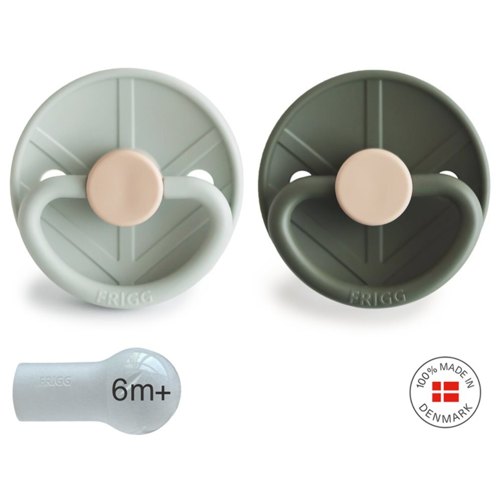 Frigg Pack 2 Chupetes Block Silicona Little Viking