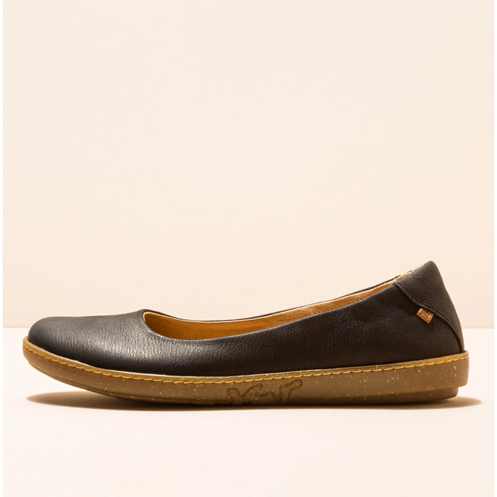 Bailarinas N5300 PLEASANT BLACK/ CORAL color Black