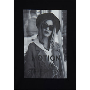 T-shirt donna regular con stampa fotografica