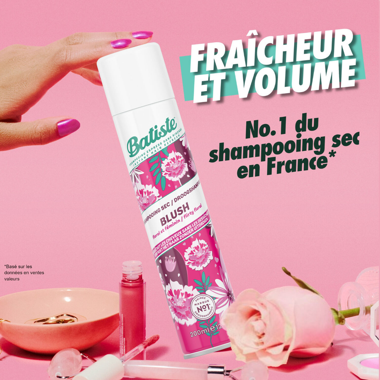 Shampooing Sec - Parfum Blush 50 ml