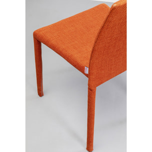 Chaise Bologna orange Kare Design