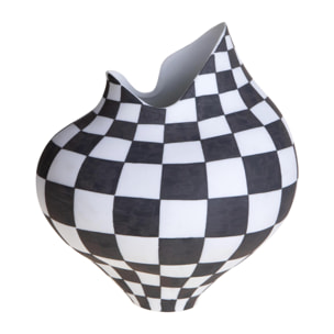 Vasi con scacchi - 32xH34x28cm - Pezzi 1 - Bianchi Dino SpA