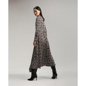 Abito camicia con logo