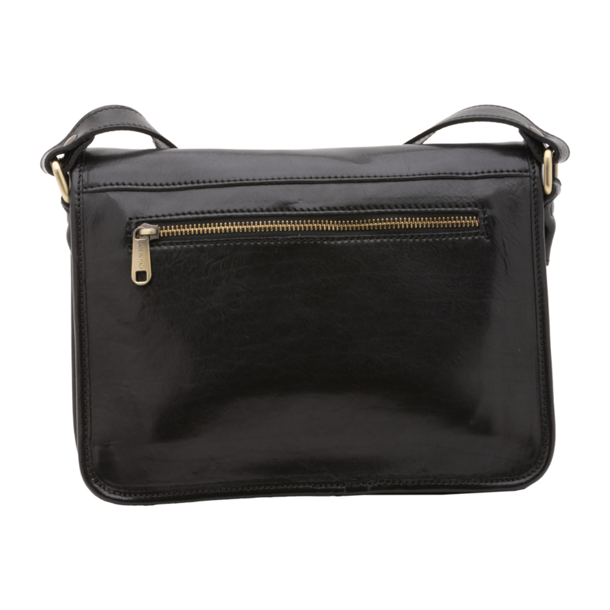 Borsa a tracolla  da donna In Vera pelle Made in Italy 27,5x22x12 cm