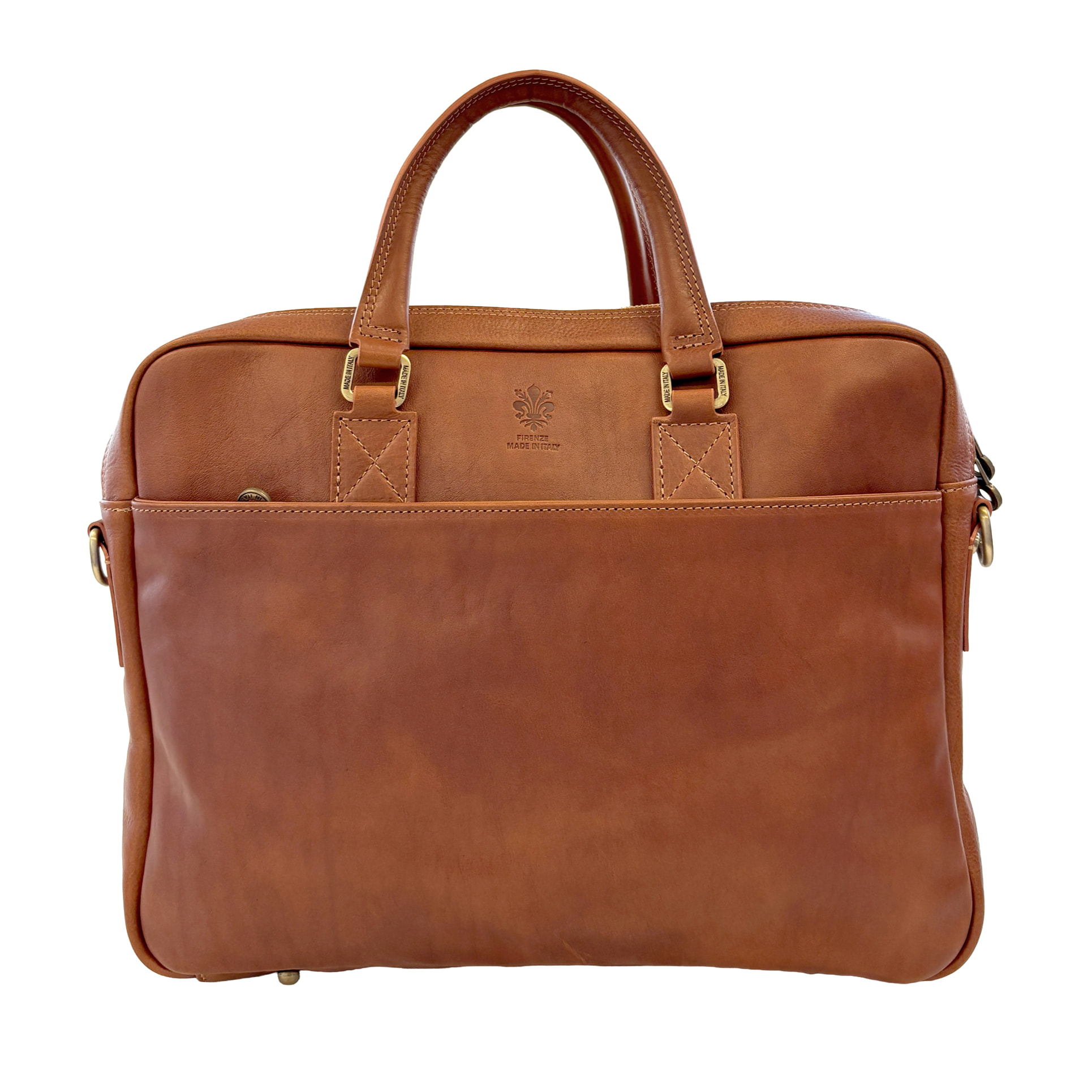 Borsa Ventiquattrore Unisex Borsa Portadocumenti da Lavoro in Pelle