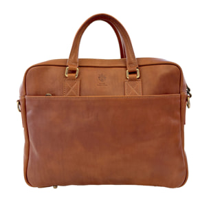 Borsa Ventiquattrore Unisex Borsa Portadocumenti da Lavoro in Pelle
