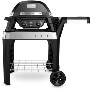 Barbecue électrique WEBER Pulse  2000 black sur chariot, 49 x39 cm