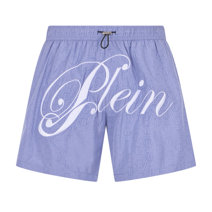 PHILIPP PLEIN Swimming Shorts Monogram Signature