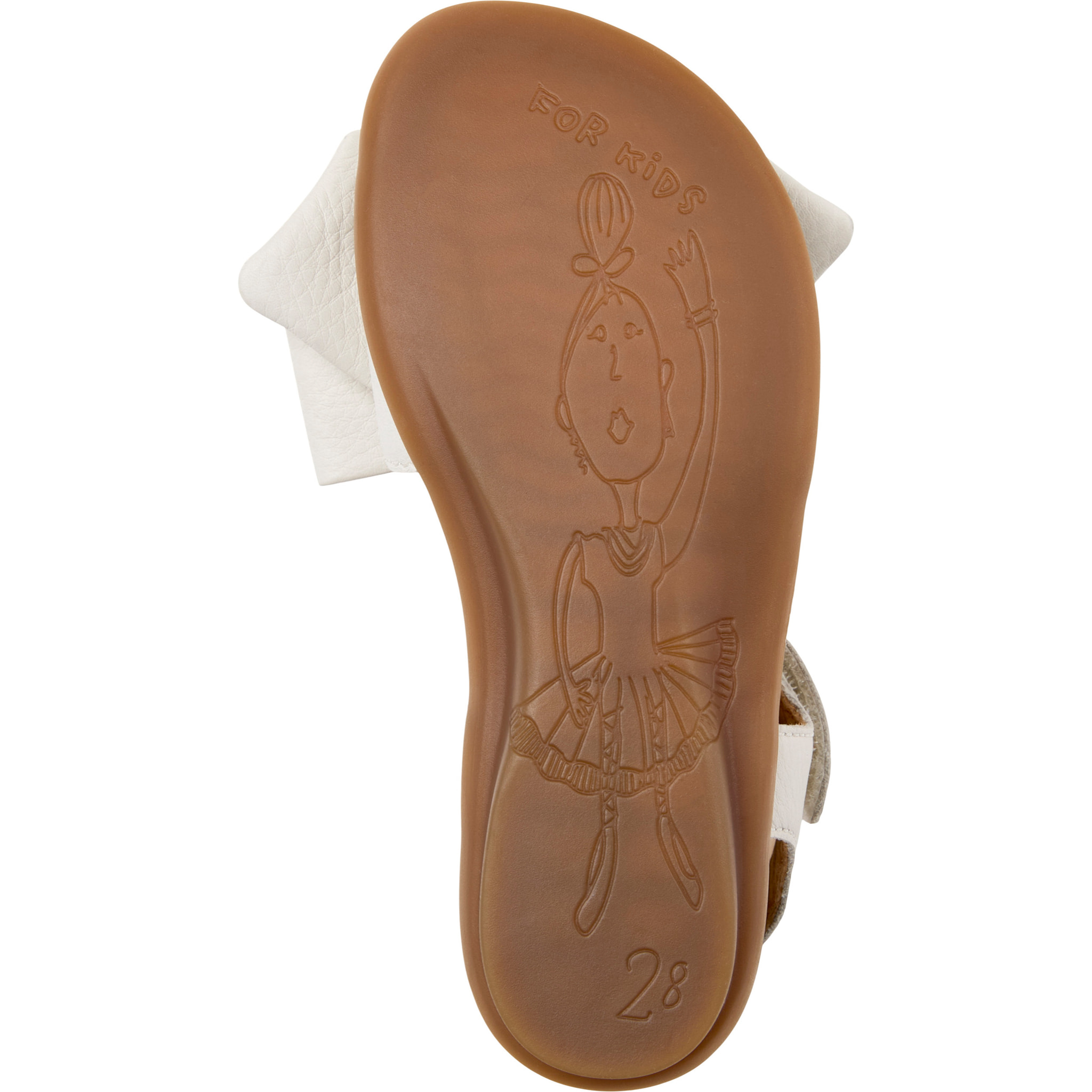 Sandali - CAMPER Right - Bianco - Pelle liscia