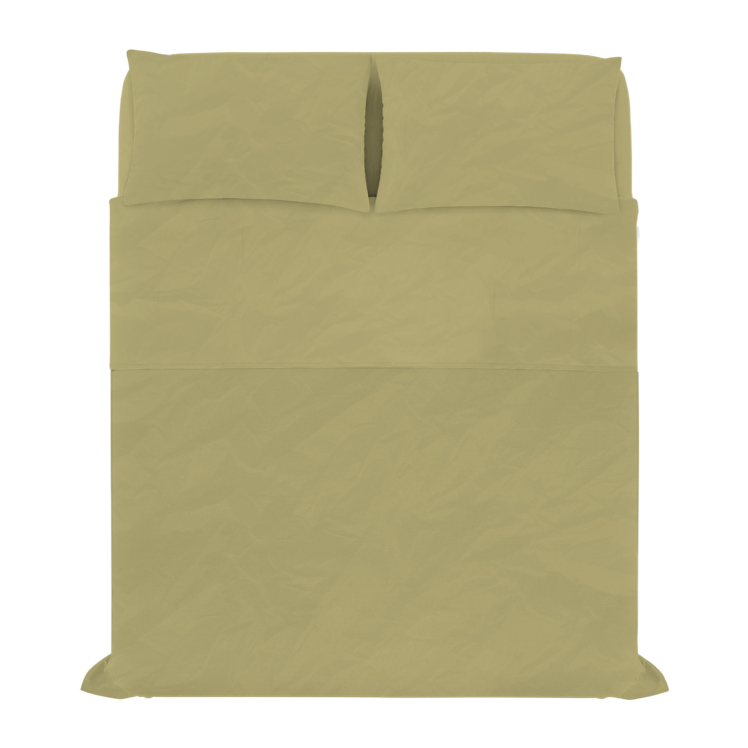 COMPLETO LETTO WATER WASHED, 100% Microfibra, No Stiro - OCRA