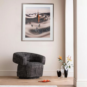 Affiche encadrée New York tempête 90x100cm Kare Design