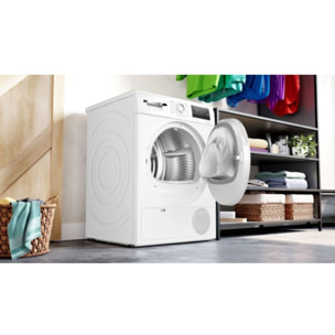 Sèche linge pompe à chaleur BOSCH WTH8300DFR 8kg - Soin quotidien & Soin expert & Anti-vibrations, Série 4