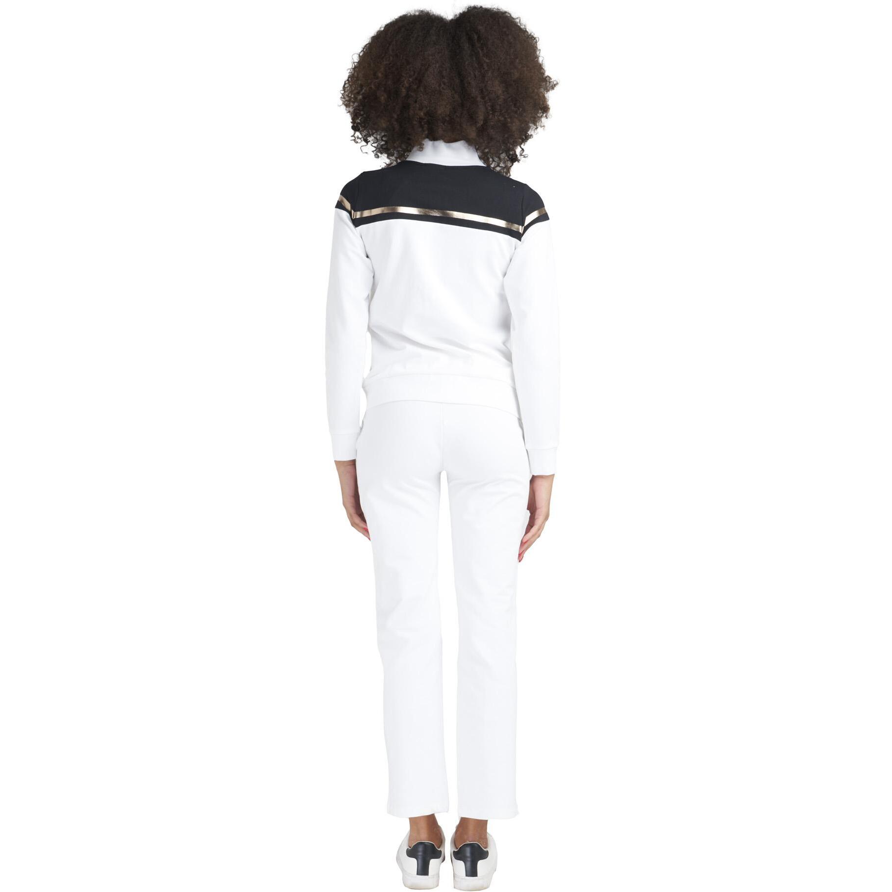 Tuta donna con collo alto e zip linea Chic Active