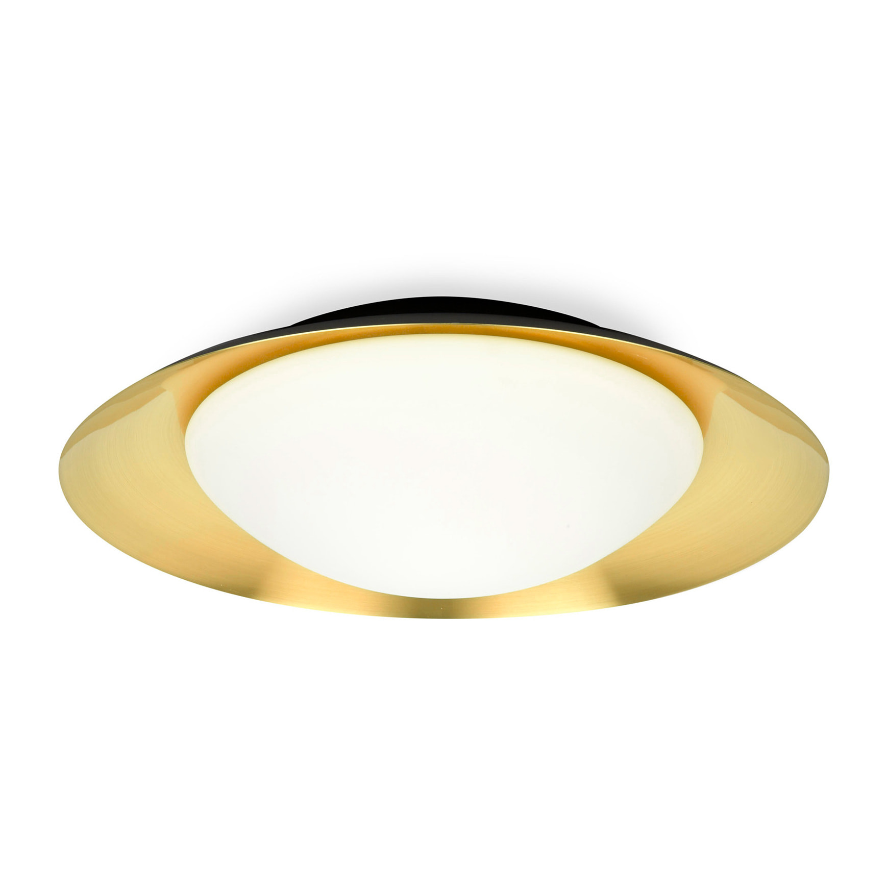 SIDE 450 Plafoniera nera e oro 20W