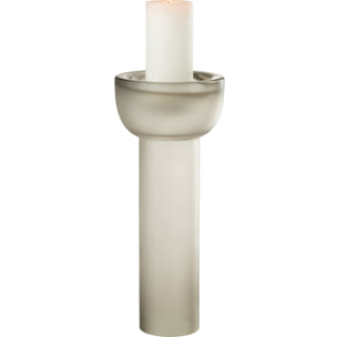 J-Line chandelier/vase Yara - verre - gris - large - 38 cm de hauteur