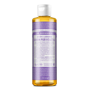Savon liquide Lavande  - Un savon de Castille liquide naturel 18-en-1
