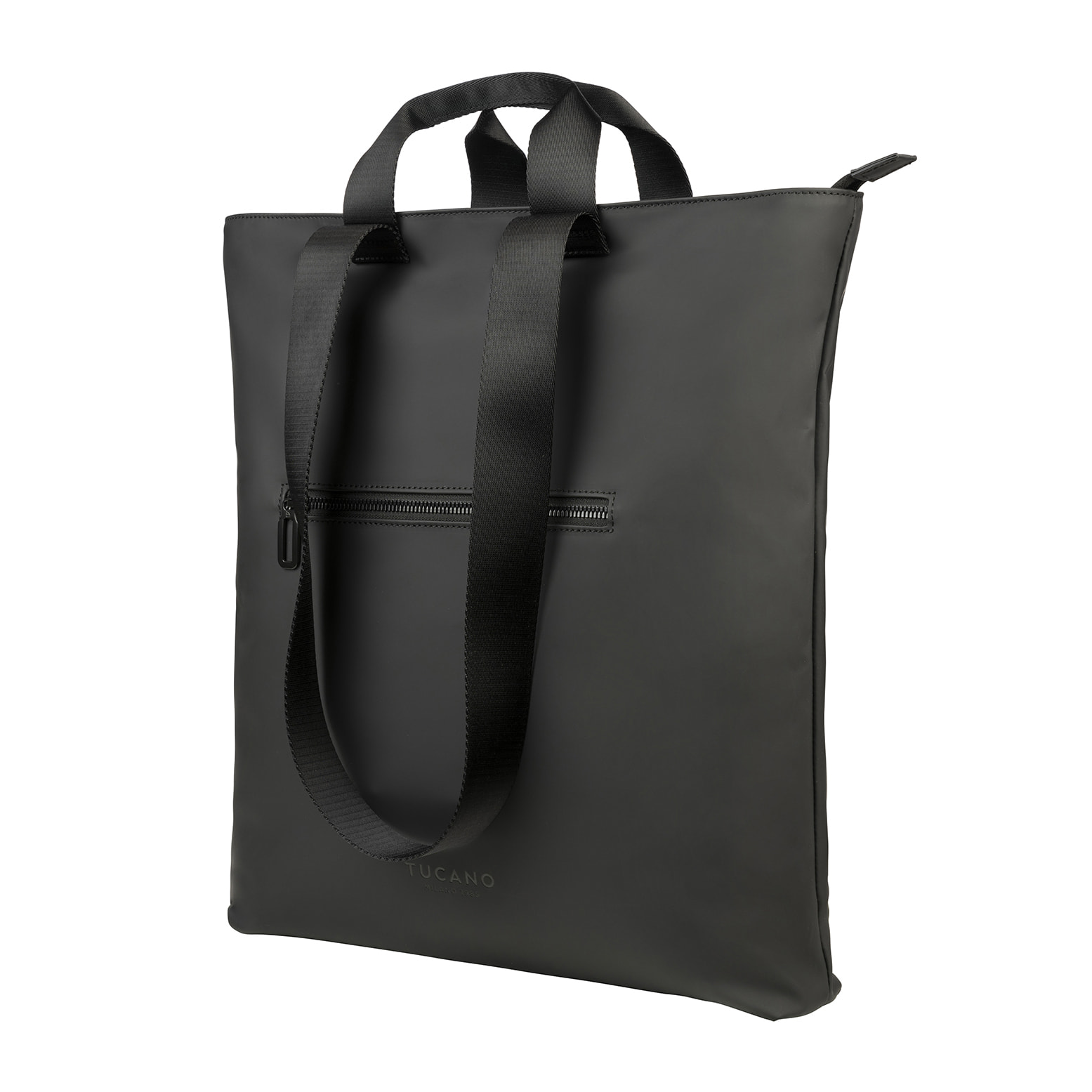 Borsa a spalla  da donna polyethylene terephthalate 100% Recycled polyethylene terephthalate 42x41,5x7 cm