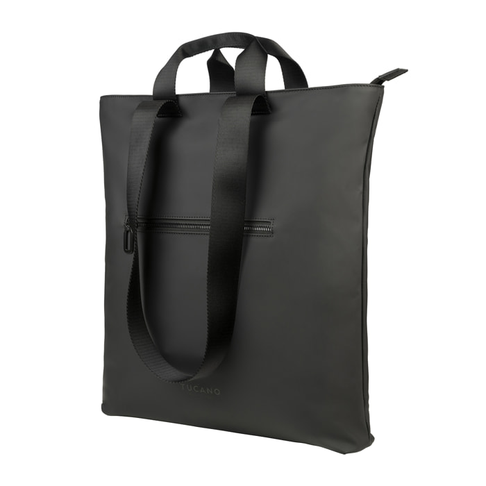 Borsa a spalla  da donna polyethylene terephthalate 100% Recycled polyethylene terephthalate 42x41,5x7 cm