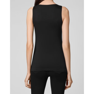 PHILIPP PLEIN Camiseta de tirantes SIGNATURE