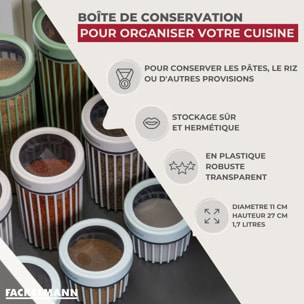 Boite à Provisions 1,7 Litre Fackelmann Storage