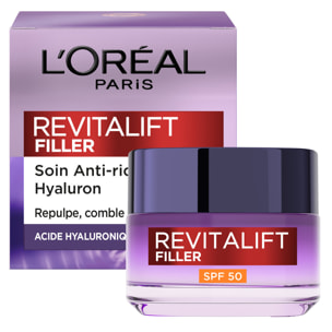 L’Oréal Paris Revitalift Filler Crème FPS50+ Repulpante Intense 50 ml