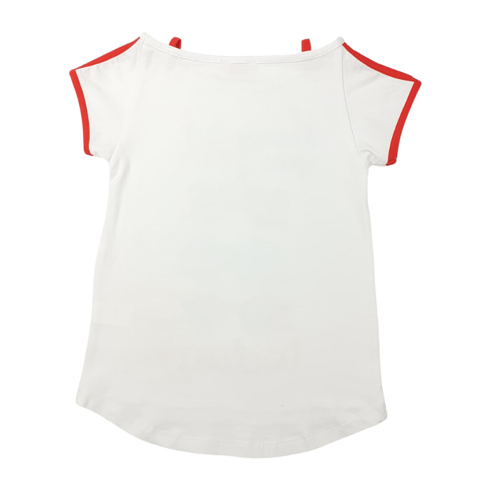 MAXI TSHIRT JERSEY BIANCO SUN GLASSES