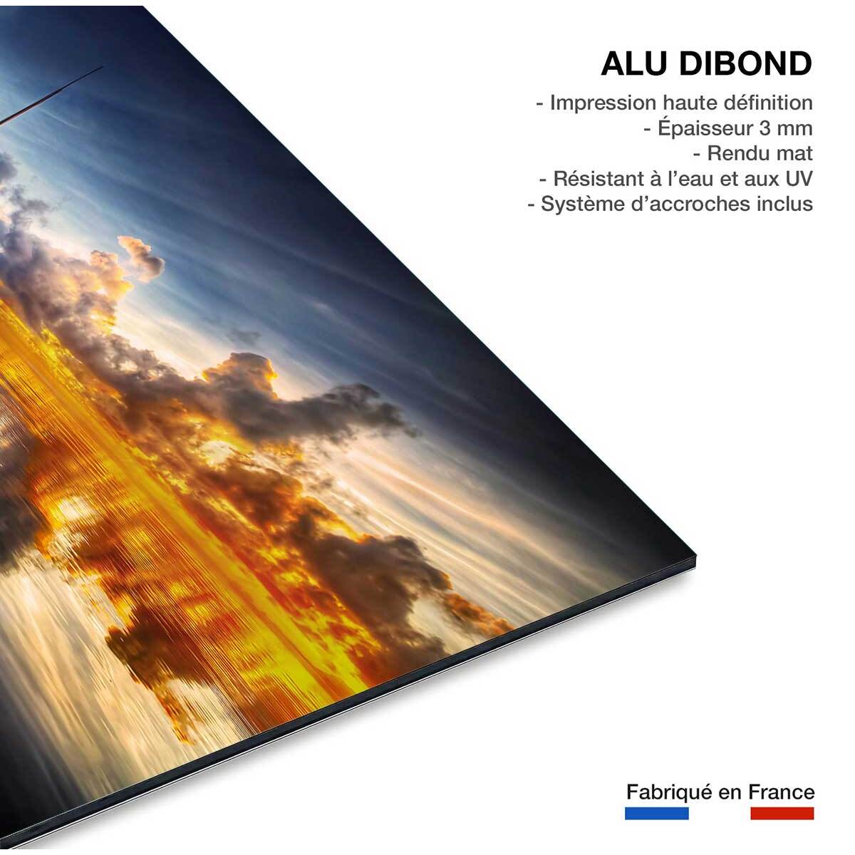 Tableau beauté des lacs Tableau alu Dibond