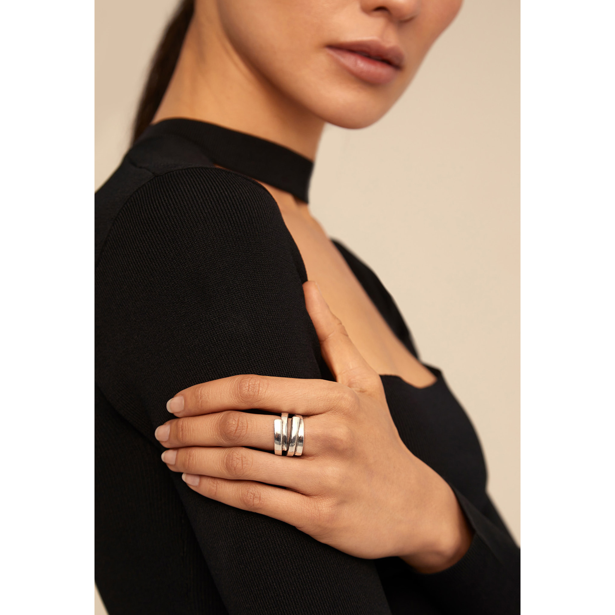 Anillo Maratua Island PLATEADO 9