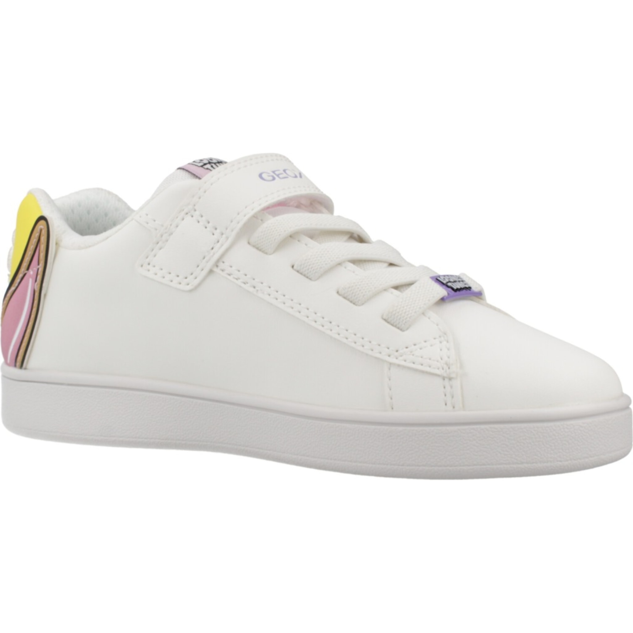 Zapatillas Niña de la marca GEOX  modelo J ECLYPER BLANCO