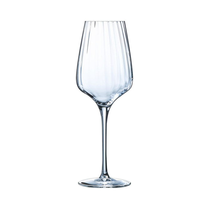 6 verres à pied 55 cl