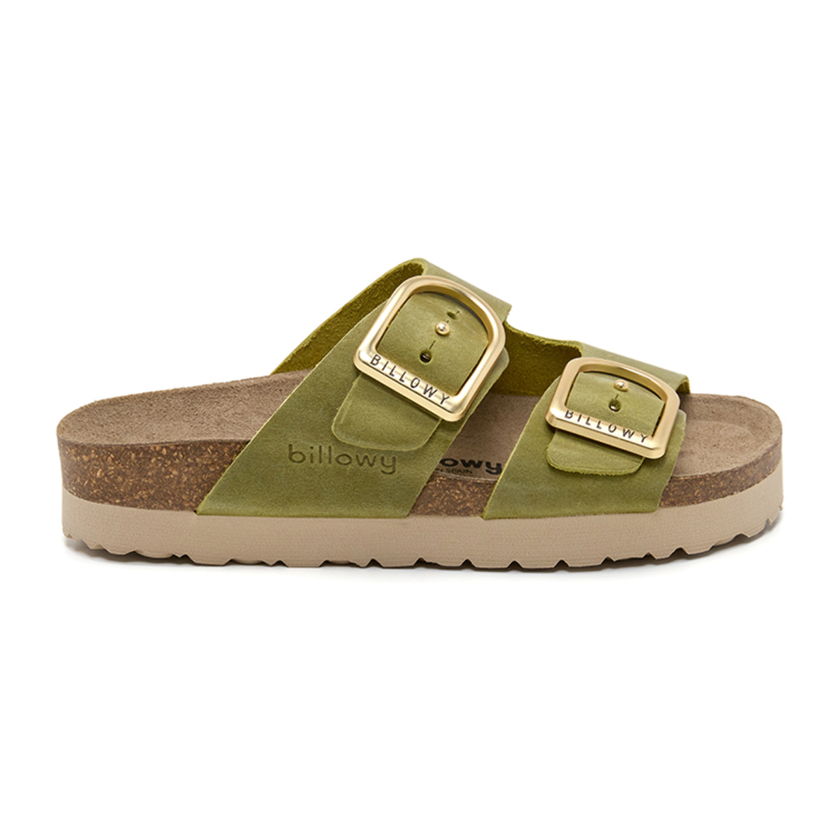 SANDALO CON ZEPPA BILLOWY VERDE
